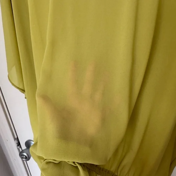 NWOT Lane Bryant Beaded Sheer Top. Size 22/24 - Picture 4 of 5